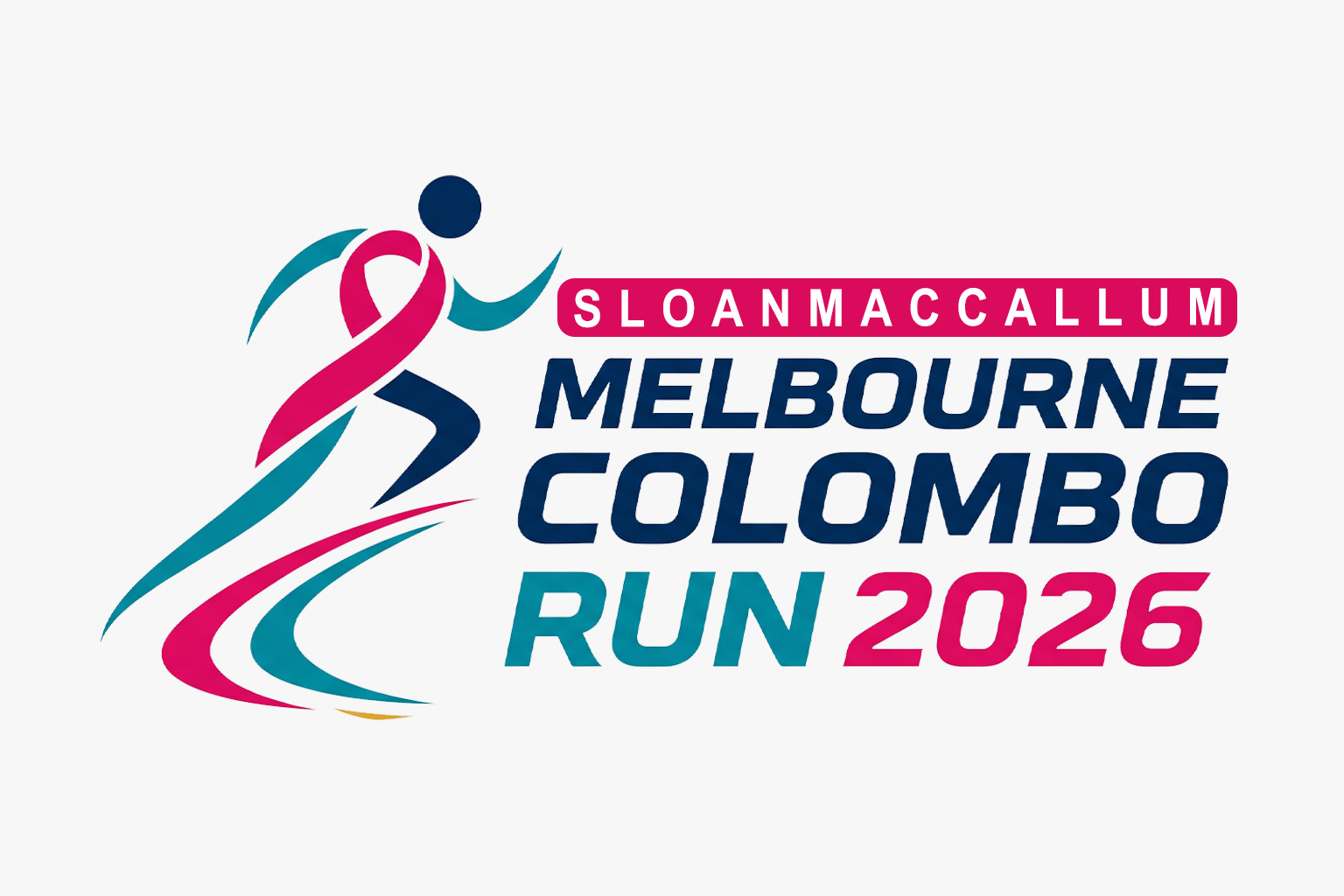 SloanMacCallum Melbourne Colombo Run 2026 Logo