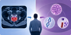 Imaging and tumor biology used together in high-risk prostate cancer care